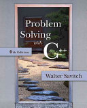 Problem Solving With C 6th Edition 6th Edition Savitch Walter