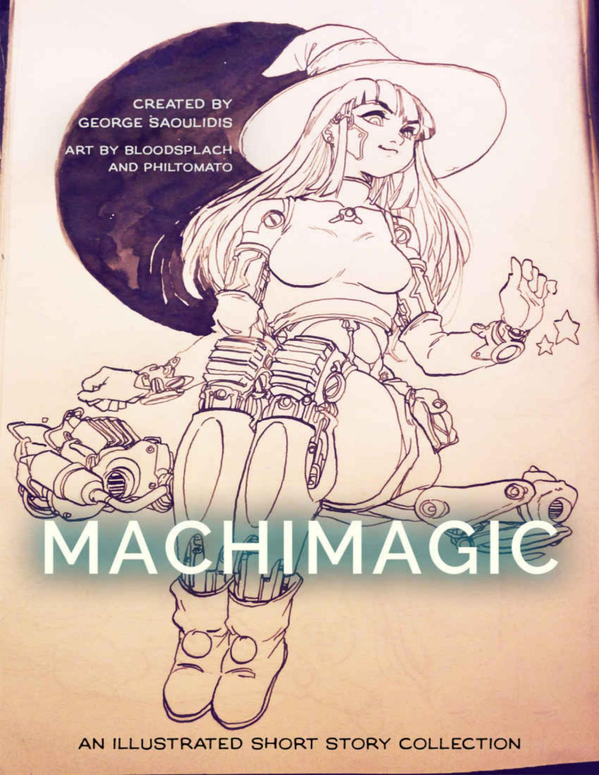 Machimagic An Illustrated Short Story Collection Spitwrite Book 1 George Saoulidis
