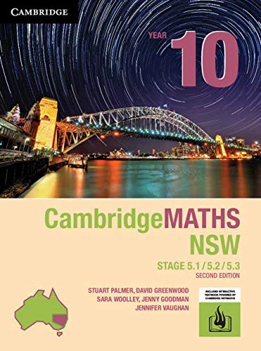 Cambridge Maths Stage 5 Nsw Year 10 515253 Second Edition 2nd Edition Stuart Palmer