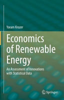 Economics Of Renewable Energy An Assessment Of Innovations With Statistical Data Yoram Krozer