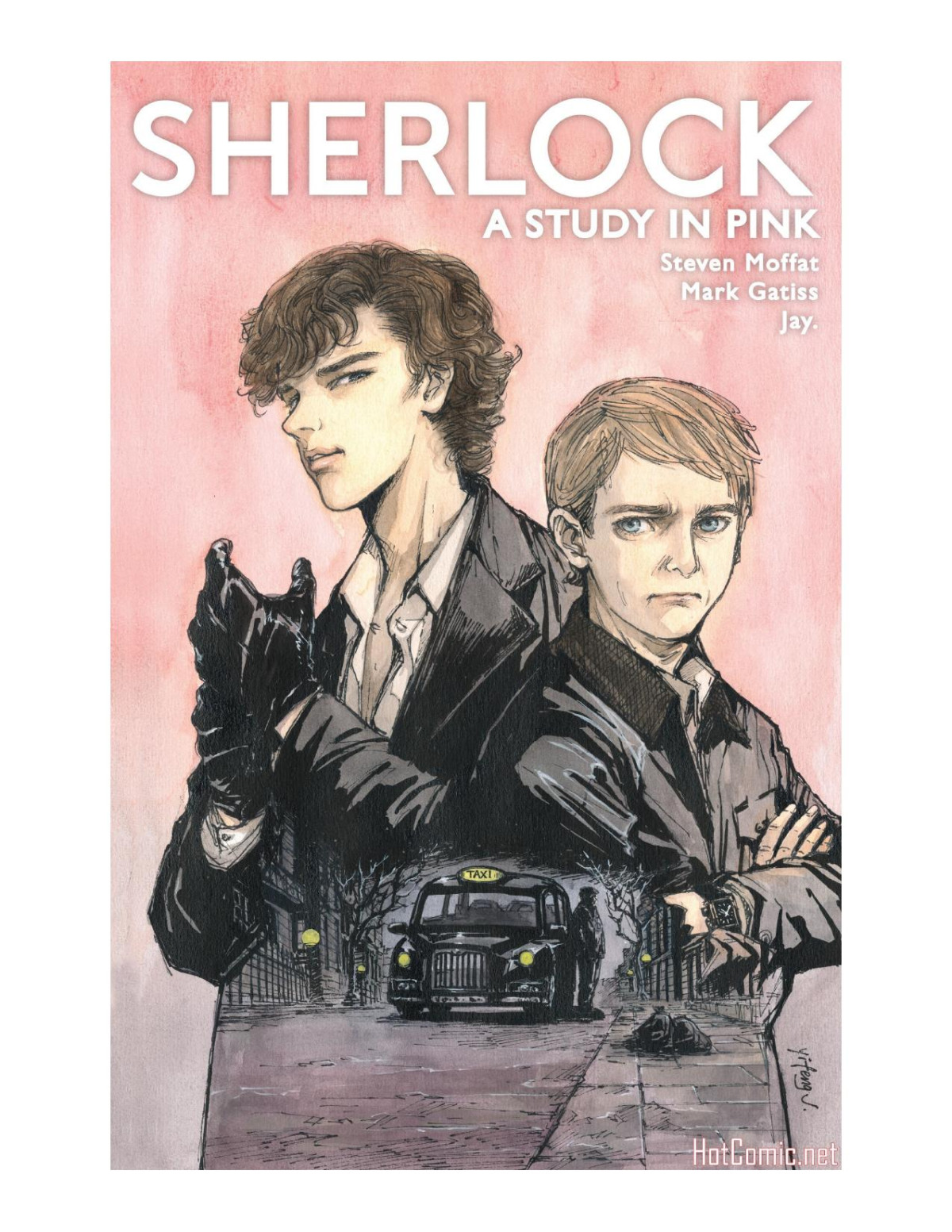 Sherlock A Study In Pink Issue 4 Steven Moffat