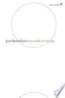 Impossible Exchange Jean Baudrillard