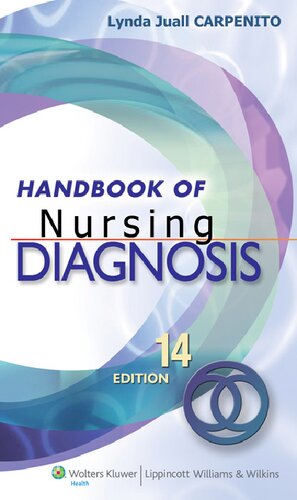 Handbook Of Nursing Diagnosis 14th Edition Lynda Juall Carpenito