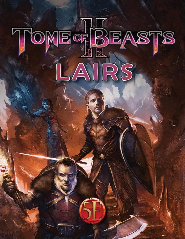 Tome Of Beasts 2 Lairs Phillip Larwood Jeff Lee