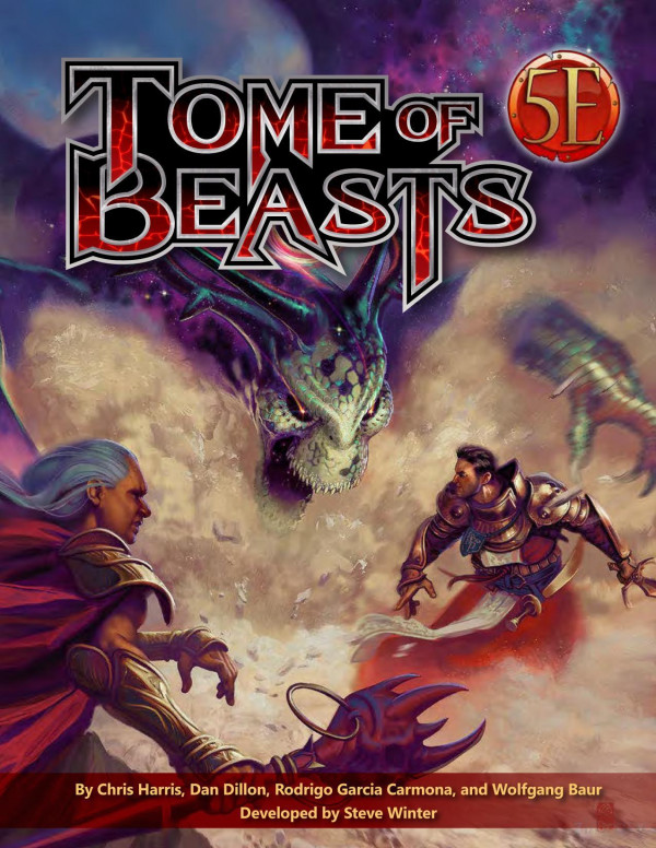 Tome Of Beasts 5e Chris Harris Dan Dillon Rodrigo Garcia Carmona