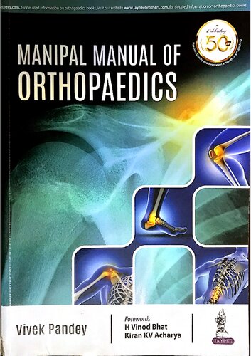 Manipal Manual Of Orthopaedics 1st Edition Vivek Pandey