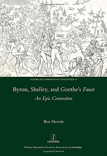 Byron Shelley And Goethes Faust An Epic Connection 1st Edition Ben Hewitt