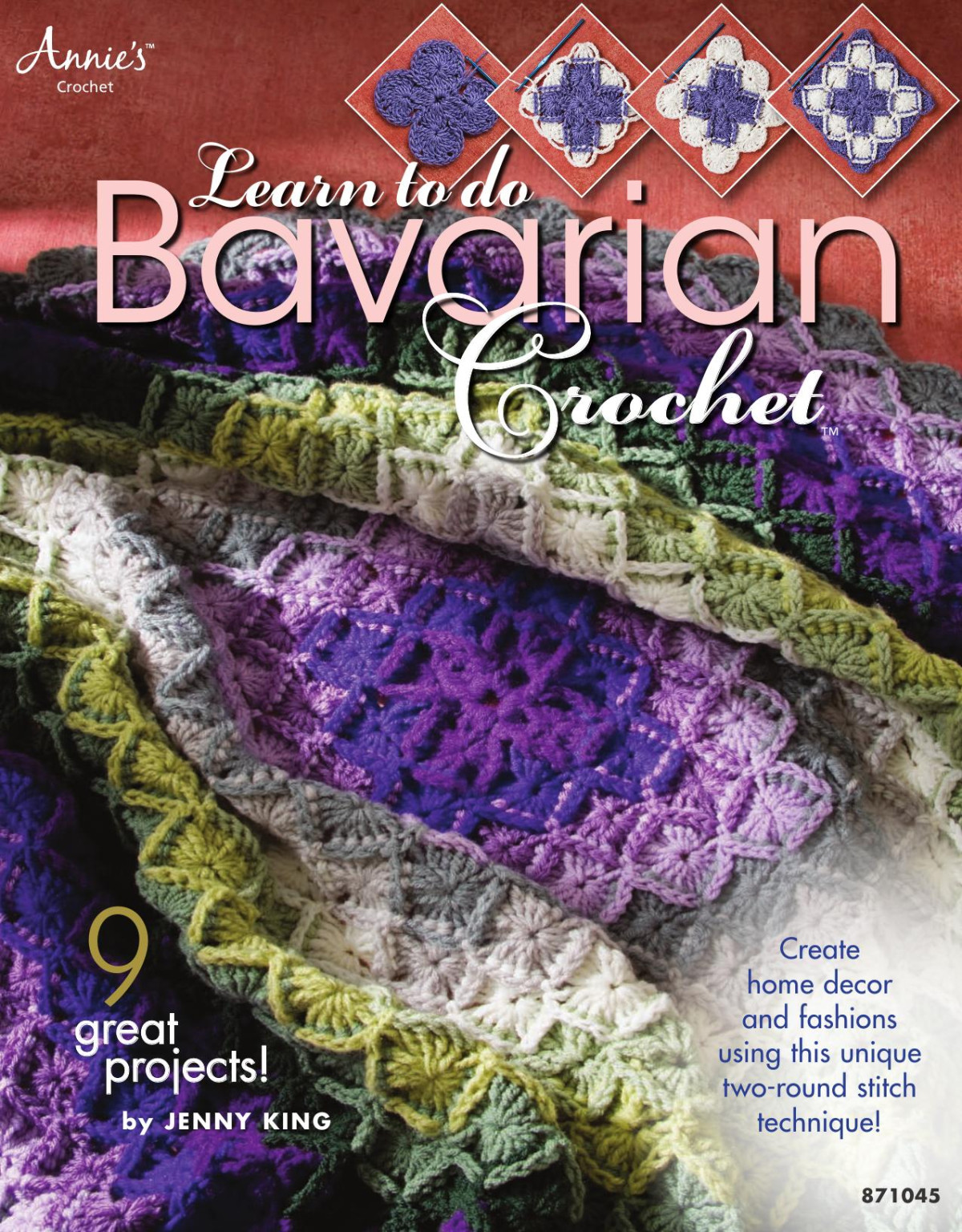 Learn To Do Bavarian Crochet First Edition Annies Crochet Jenny King