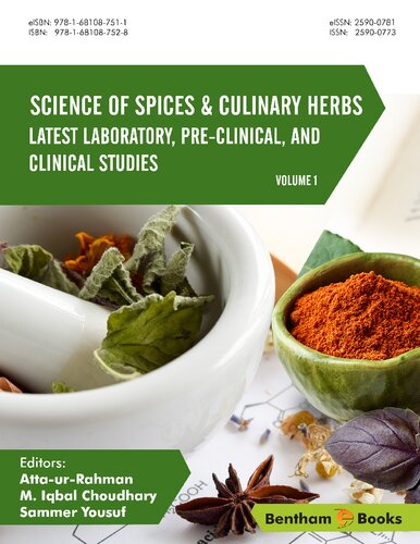 Science Of Spices And Culinary Herbs Volume 1 Attaurrahman