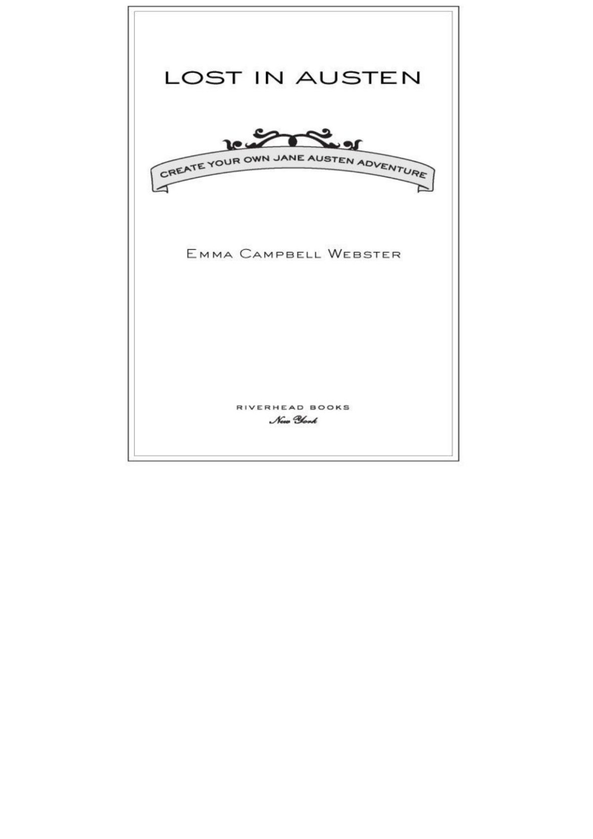 Lost In Austen Emma Campbell Webster