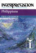 Philippians Interpretation A Bible Commentary For Teaching And Preaching Fred B Craddock