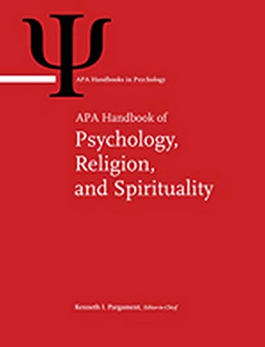 Apa Handbook Of Psychology Religion And Spirituality Apa Handbooks In Psychology 2volume Set 1st Edition Kenneth I Pargament Ed