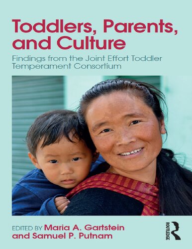 Toddlers Parents And Culture 1st Edition Maria A Gartstein