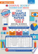 Oswaal Cbse Sample Question Paper For Term2 Class 10 Social Science Book For 2022 Exam Oswaal Editorial Board