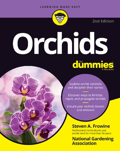 Orchids For Dummies 2nd Edition Steven A Frowine