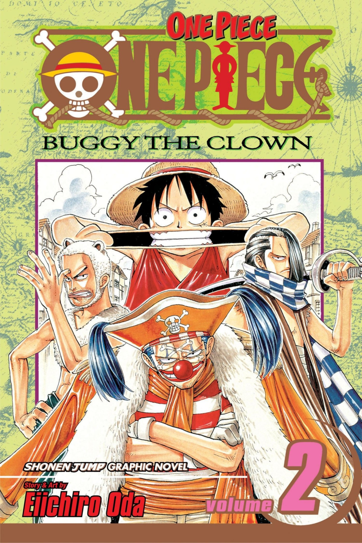 One Piece Vol 02 Eiichiro Oda