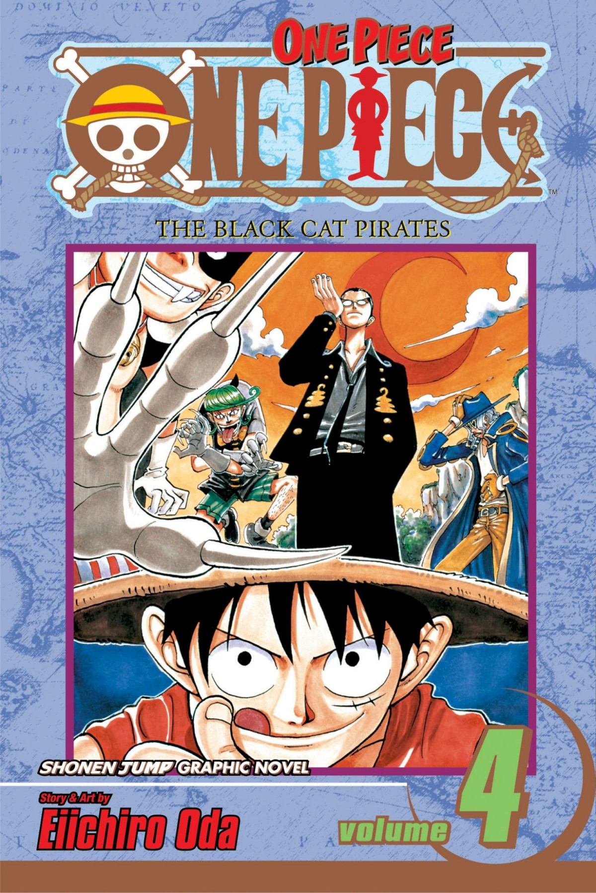 One Piece Vol 04 Eiichiro Oda