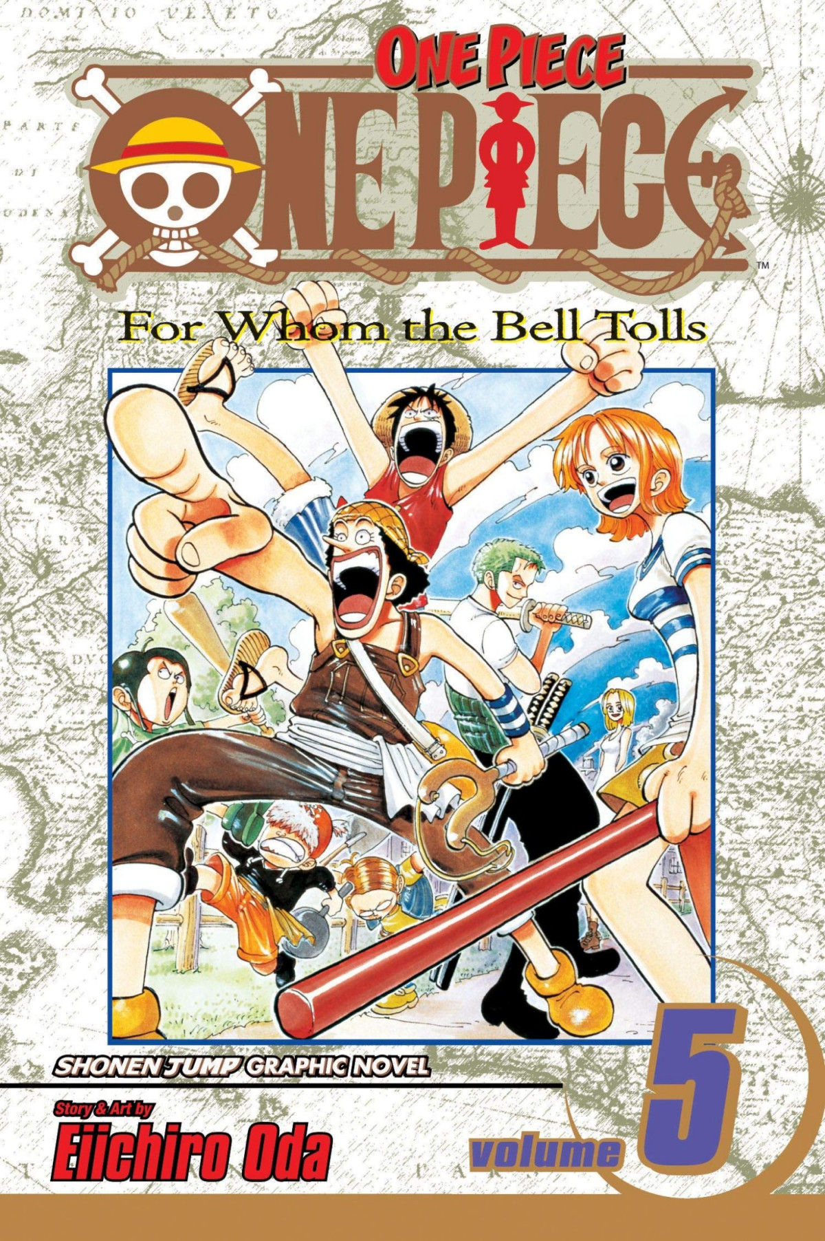 One Piece Vol 05 Eiichiro Oda