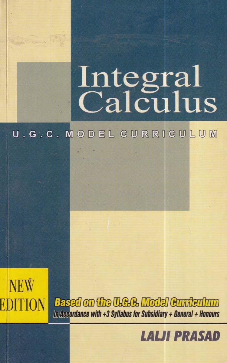Integral Calculus 1st Prof Lalji Prasad