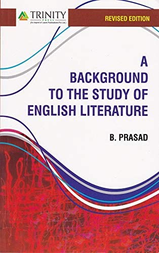 A Background To The Study Of English Literature 2nd Edition B Prasad Brijadish Prasad