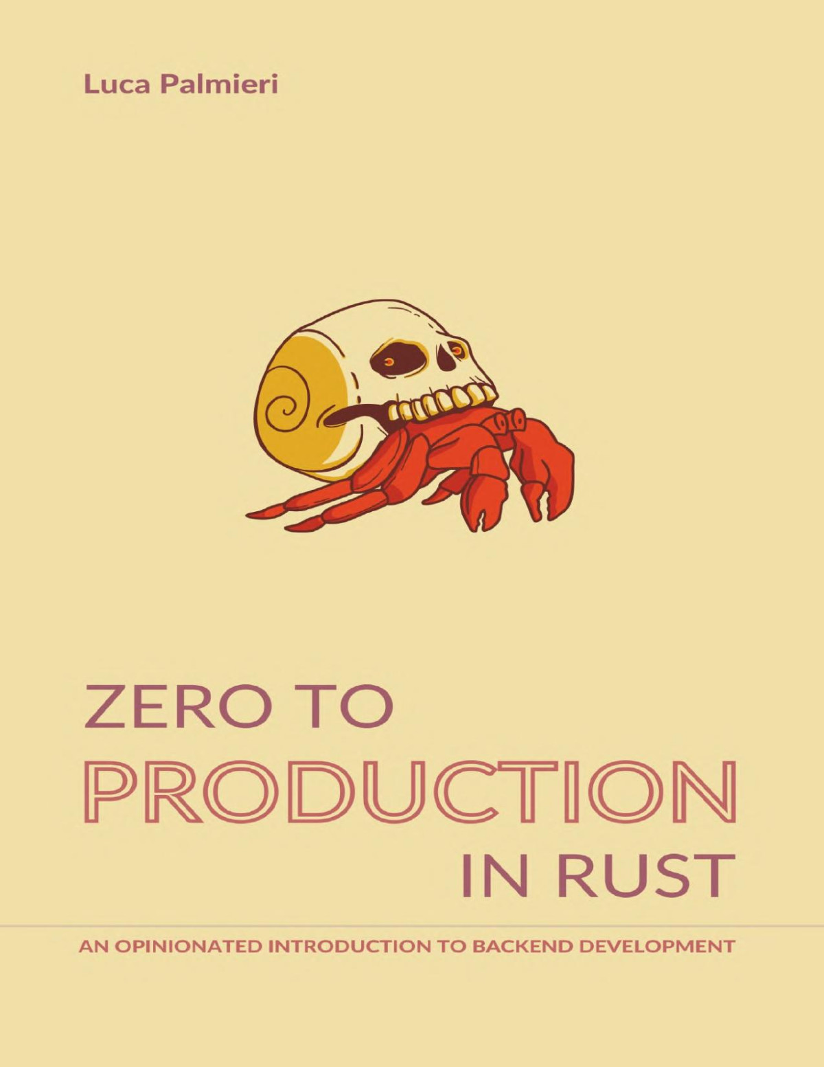 Zero To Production In Rust Luca Palmieri