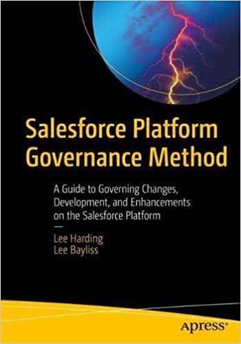 Salesforce Platform Governance Method A Guide To Governing Changes Development And Enhancements On The Salesforce Platform 1st Edition Lee Harding