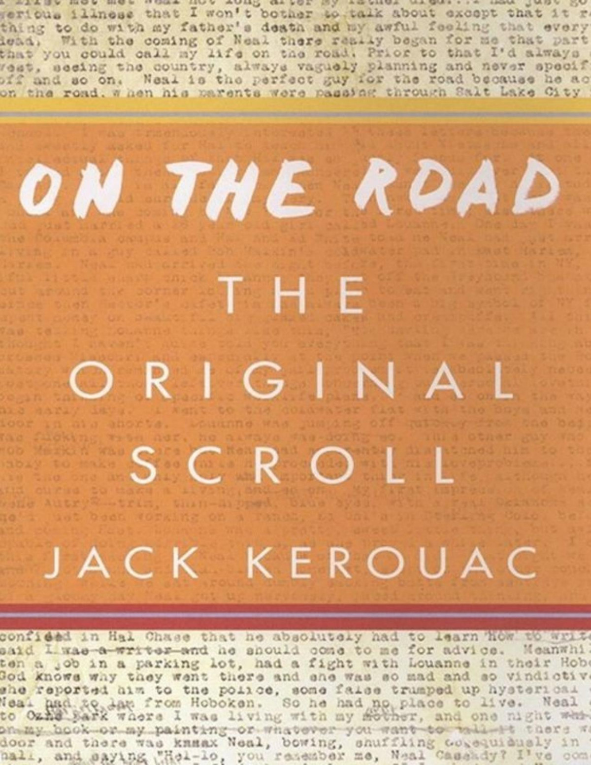 On The Road The Original Scroll Penguin Classics Deluxe Edition Kerouac