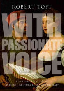 With Passionate Voice Recreative Singing In Sixteenthcentury England And Italy Robert Toft