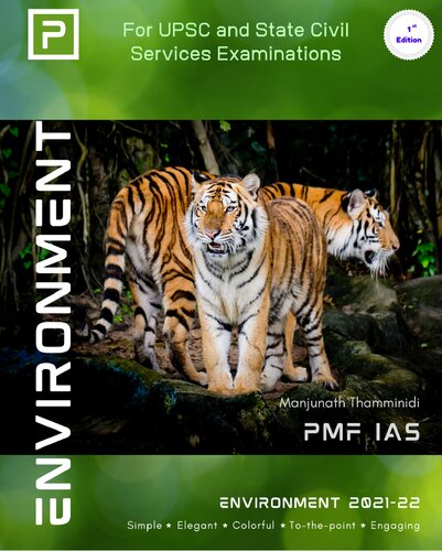 Pmf Ias Environment First Manjunath Thamminidi