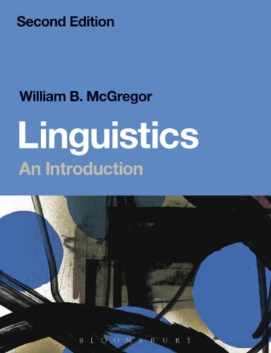 Linguistics An Introduction 2nd Edition William B Mcgregor