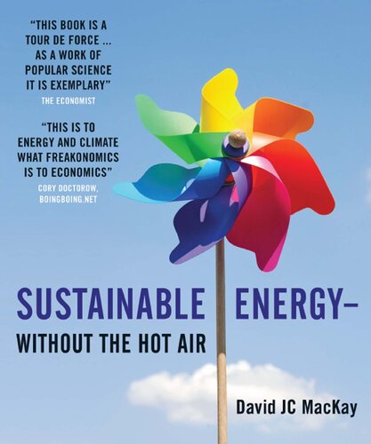 Sustainable Energy Without The Hot Air David Mackay