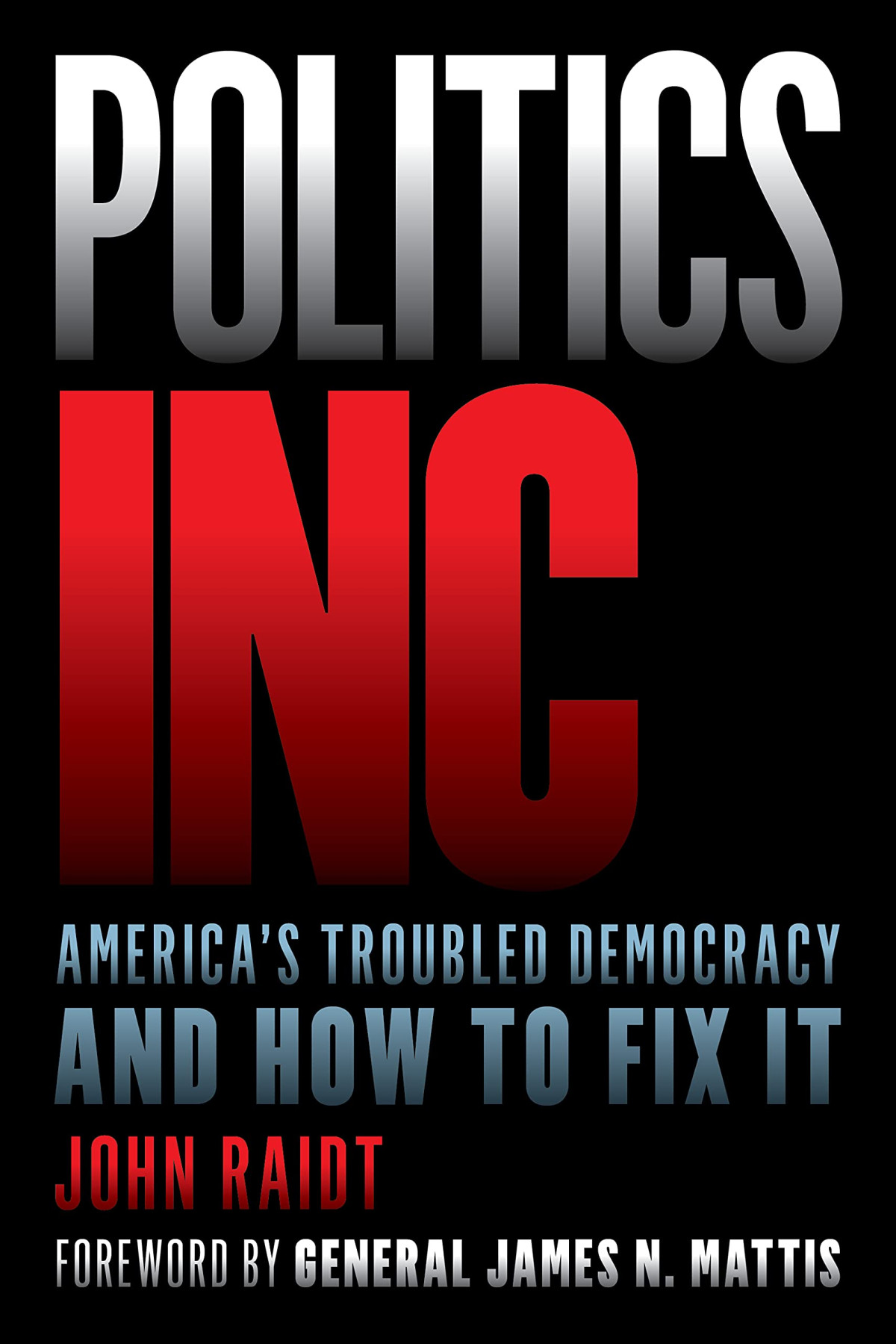 Politics Inc Americas Troubled Democracy And How To Fix It Raidt