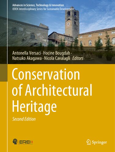 Conservation Of Architectural Heritage 2nd Edition Antonella Versaci