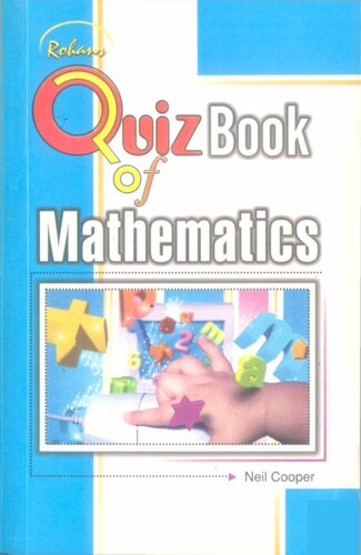 Rohans Quiz Book Of Mathematics Neil Cooper