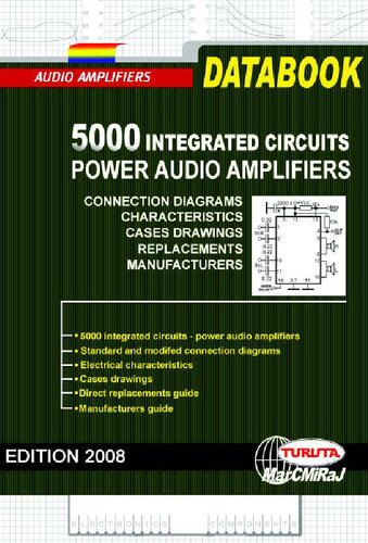 5000 Integrated Circuits Power Audio Amplifiers Databook 1st Edition Eugene Turuta