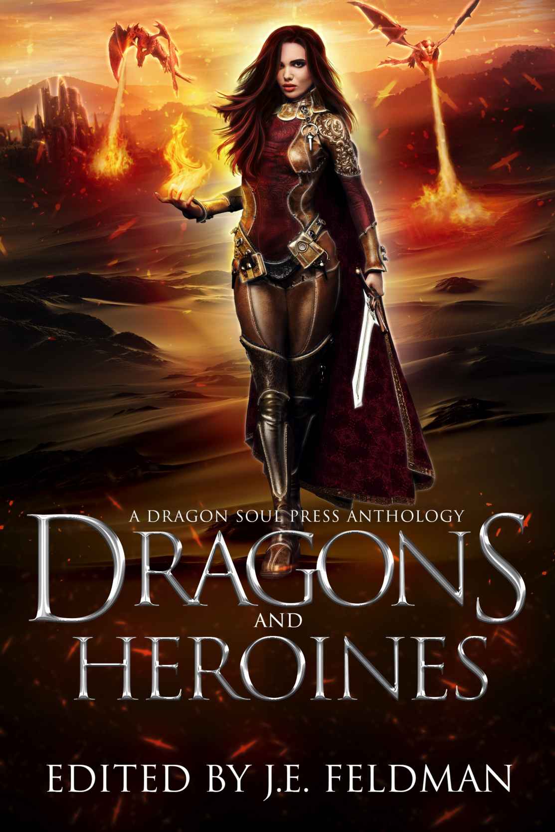 Dragons Heroines A Dragon Soul Press Anthology Feldman Je Murray