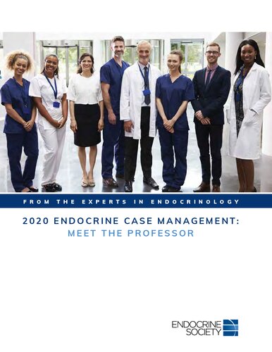 2020 Endocrine Case Management Meet The Professor 1st Experts In Endocrinology