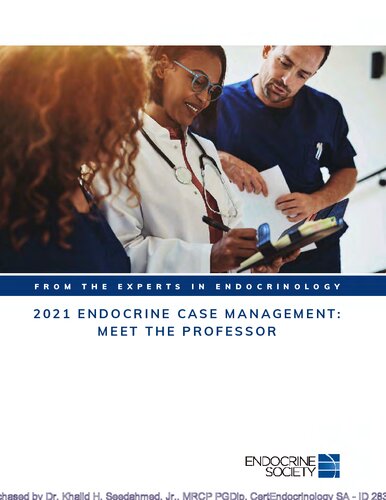 2021 Endocrine Case Management Meet The Professor 1st Experts In Endocrinology