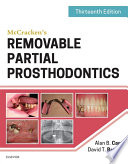 Mccrackens Removable Partial Prosthodontics Ebook 13th Edition Carr