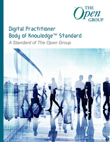 Digital Practitioner Body Of Knowledge Standard Dpbok 2020th Edition The Open Group