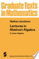 Lectures In Abstract Algebra N Jacobson