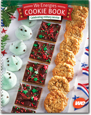 2021 We Energies Cookie Book Celebrating Military Service We Energies Kitchens