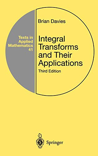 Integral Transform With Applications Brian Devies