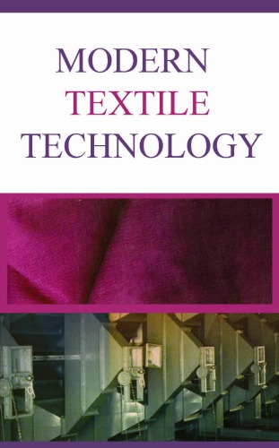 Modern Textile Technology Jb Rattan