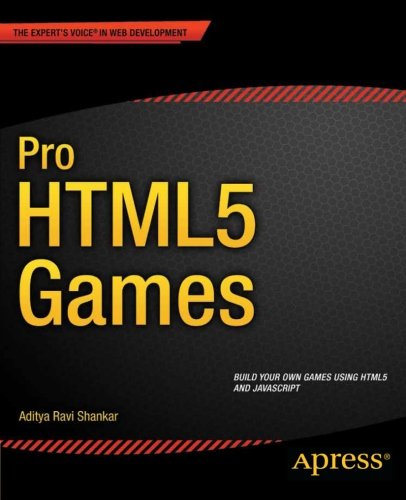 Pro Html5 Games 1st Edition Aditya Ravi Shankar