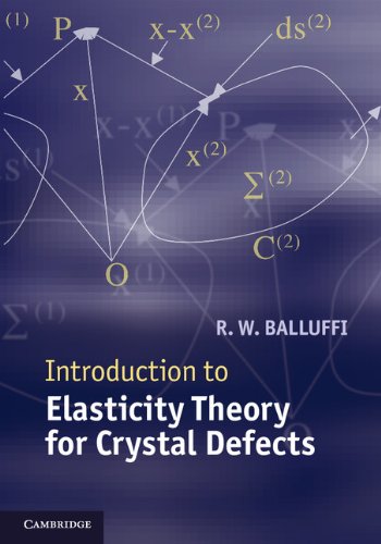 Introduction To Elasticity Theory For Crystal Defects R W Balluffi