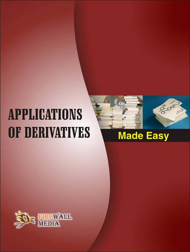 Applications Of Derivatives Made Easy Deepak Bhardwaj