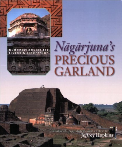 Nagarjunas Precious Garland Buddhist Advice For Living And Liberation Nagarjuna