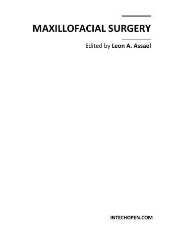 Maxillofacial Surgery Leon Assael