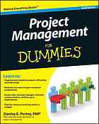 Project Management For Dummies 3rd Ed Stanley E Portny